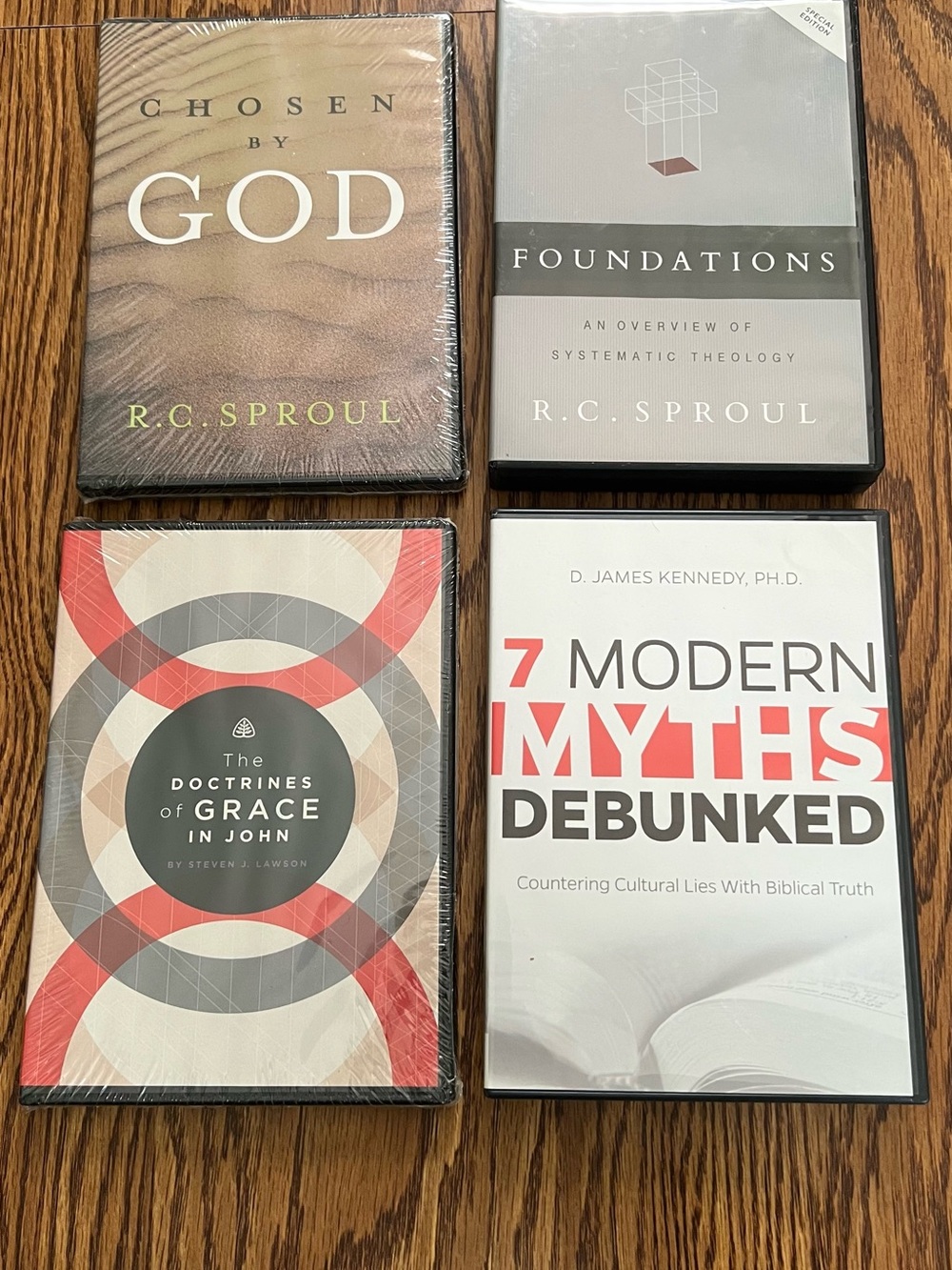 Set of 4 Christian Teaching DVDs R.C. Sproul
